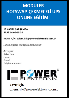 Modular çekmeceli UPS BMS Akü izleme yönetimi ve Statik sag kompansator&Sirius regülatör 