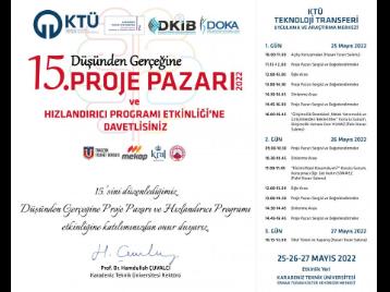 Düşünden Gerçeğine 15. Proje Pazarı