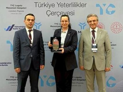 Fakültemiz, Mezuniyet Belgelerinde TYÇ Logosu Kullanmaya Hak Kazandı