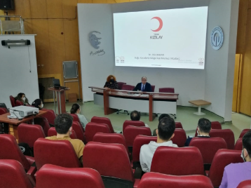  Düzenli Kan Bağışı Yap, Kan Dostlarımıza Katıl konulu farkındalık konferansı gerçekleşti