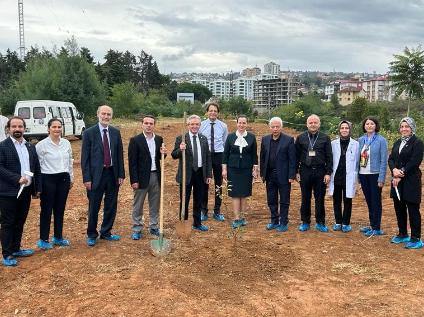 KTÜ Tıp Fakültesi 50. Yıl Hatıra Ormanı Fidan Dikimi Gerçekleşti
