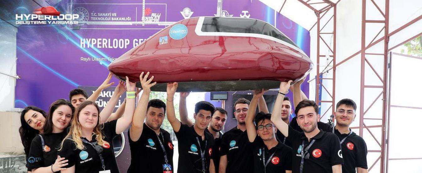                          Teknofest Hyperloop Geliştirme Yarışması Şampiyonu Creatiny