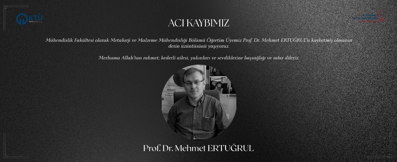 Prof. Dr. Mehmet ERTUĞRUL
