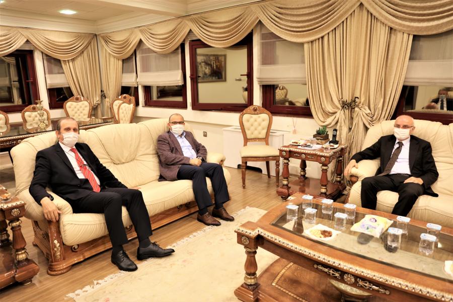 İçişleri Bakanlığı Bakan Yardımcısı Tayyip Sabri ERDİL ve Trabzon Valisi İsmail USTAOĞLU