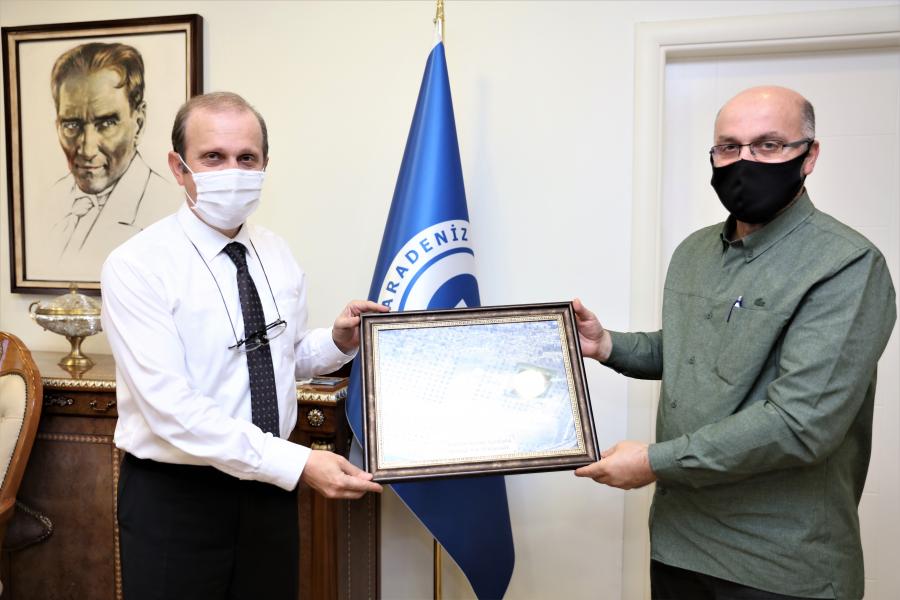 Trabzon Kudüs Kardeşlik Derneği Başkanı İbrahim KARA ve Beraberindeki Heyet