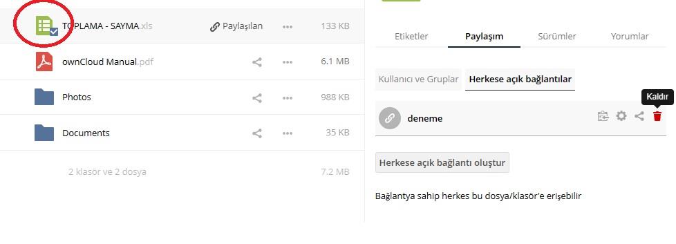 Silme İşlemi 1