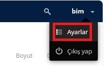 Güvenlik Menüsü