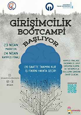 Girişimcilik Bootcampi Başlıyor