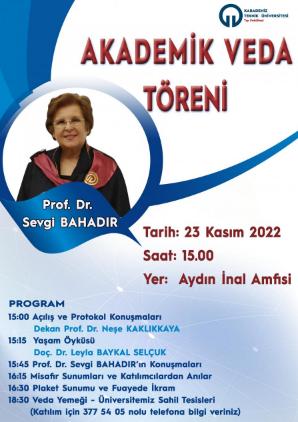 Akademik Veda Töreni