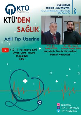 Prof. Dr. Erdal Özer ve Dr. Öğr. Üyesi Güven Seçkin Kırcı Canlı Yayında