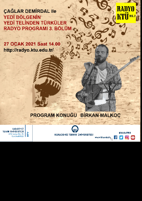 Çağlar Demirdal İle Yedi Bölgenin Yedi Telinden Türküler