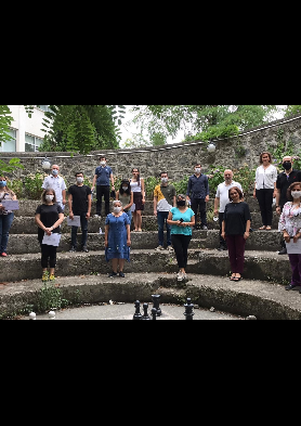 Uzaktan Eğitim Sürecinde Görev alan Personelimize Teşekkür Belgesi verme töreni düzenledik