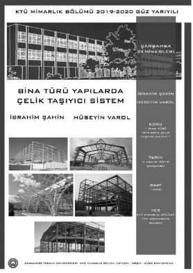Bina Türü Yapılarda Çelik Taşıyıcı Sistem Semineri Hakkında...