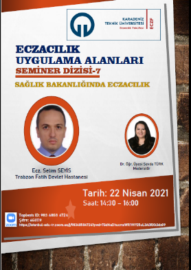 Eczacılık Uygulama Alanları Seminer Dizisi-7