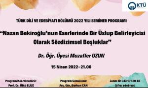 Nazan Bekiroğlu'nun Eserlerinde Bir Üslup Belirleyicisi Olarak Sözdizimsel Boşluklar