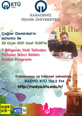 Yedi Bölgenin Yedi Telinden Türküler 2. Bölüm