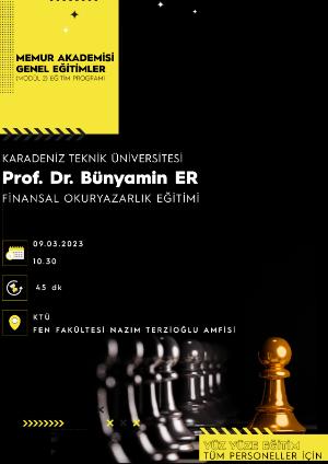 Finansal Okuryazarlık Eğitimi