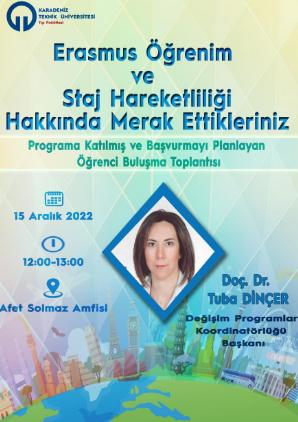 Erasmus Öğrenim ve Staj Hareketliliği Hakkında Merak Ettikleriniz 