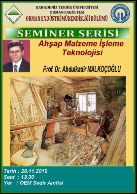 OEM Seminer Serisi - Ahşap Malzeme İşleme Teknolojisi