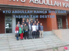 Abdullah Kanca Meslek Yüksekokulundan Yaşama Tam Destek