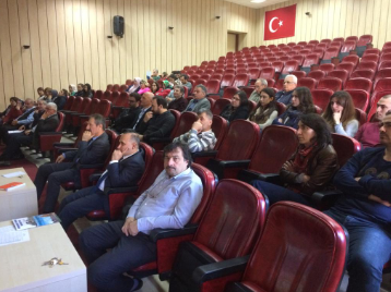 Fakültemiz Personeline Afet Bilinci Eğitimi Verildi