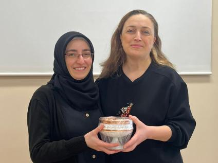 Bölümümüz Araştırma Görevlisini Tebrik