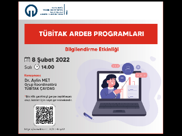 TÜBİTAK ARDEB Programları Bilgilendirme Etkinliği Düzenlenecektir