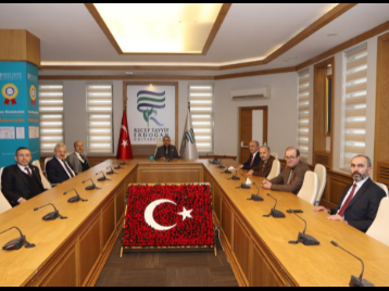 Doğu Karadeniz Bölgesi Üniversiteleri Rektörleri Toplantısı Rizede Yapıldı