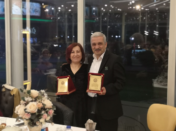 Fakültemizden emekli olan Sayın Nurten KAYA ve Sayın Tahsin YAVUZ için veda yemeği