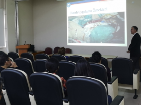 Fakültemizde Atık Yönetimi Eğitimi Verildi  