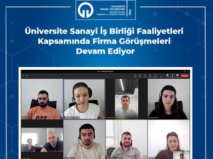 Üniversite Sanayi İş Birliği Faaliyetleri Kapsamında Firma Görüşmeleri Devam Ediyor!