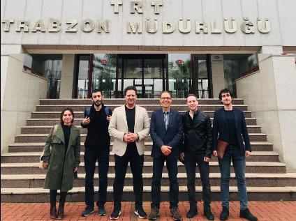 Türkiye Radyo Televizyon Kurumu (TRT) Trabzon Bölge Müdürlüğü ziyareti
