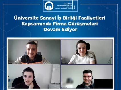 Üniversite Sanayi İş Birliği Faaliyetleri Kapsamında Firma Görüşmeleri Devam Ediyor!