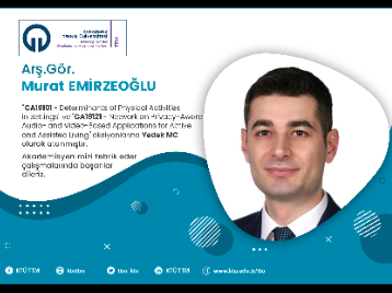 COST Programında Bir Başarı da Üniversitemiz Sağlık Bilimleri Fakültesinden Geldi!