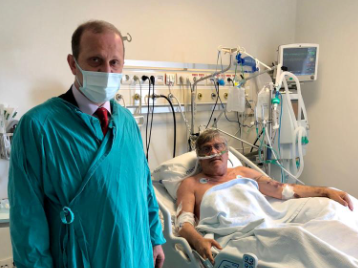 Rektörümüz Prof. Dr.  Hamdullah ÇUVALCI, Mustafa Reşit AKÇAYı Ziyaret Etti