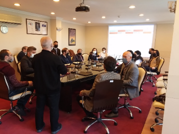 Bölüm Başkanlarımız Dokümantasyon Yönetim Sistemi için Toplandı