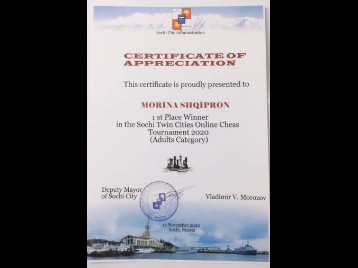 Öğrencimizin Satranç Başarısı