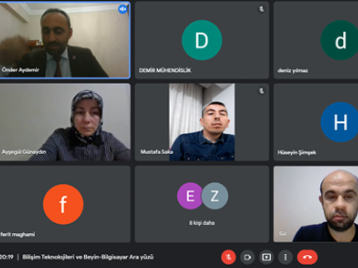 Beyin-Bilgisayar Ara Yüzü Semineri Yapıldı