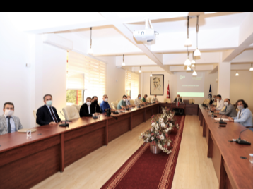 Enstitü Çalışma Grubu Rektörümüz Başkanlığında İlk Toplantısını Gerçekleştirdi