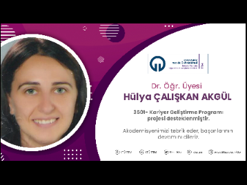 Akademisyenimize TÜBİTAK Proje Desteği