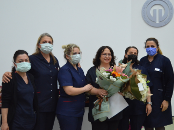 Hastanemizde 20 Hizmet Yılını Dolduran Hemşire Arkadaşlarımıza Teşekkür Töreni Düzenlendi