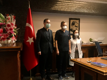 Trabzon Milletvekili Salih CORA Hastanemizi Ziyaret Etti