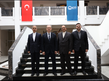 İran İslam Cumhuriyeti Trabzon Başkonsolosu, Rektörümüzü Ziyaret Etti