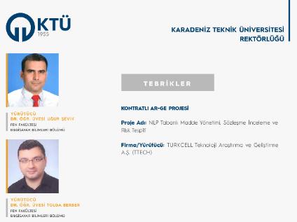 Üniversitemiz Akademisyenleri ve TURKCELL TTECH, LegalTech Breakthrough Awards'da Ödül Kazandı