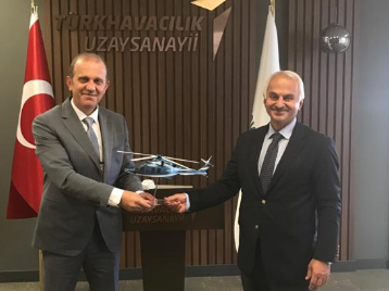 Rektörümüz TUSAŞ  Türk Havacılık ve Uzay Sanayisini Ziyaret Etti