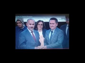 Öğrenci İşleri Daire Başkanlığına Ödül