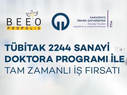 KTÜ-SBS Bilimsel Bio Çözümler Sanayi ve Ticaret A.Ş. İş Birliği ile Yürütülen TÜBİTAK 2244 Programı Bursiyer Başvuruları Açılmıştır