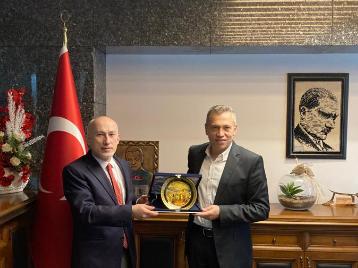 Gürcistan'ın Trabzon Başkonsolosu Gela Japaridze Hastanemizi Ziyaret Etti