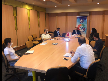 Üniversitemizin Ar-Ge'den ve Teknoloji Transfer Merkezinden sorumlu Rektör Yardımcımız ile Toplantı Gerçekleştirildi.