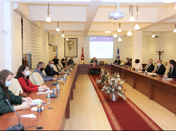 Rektörümüz, Üniversitemiz Kalite Komisyonu ile Bir Araya Geldi